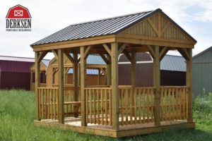 Cabanas and gazebos for sale or rent to own in Natchez MS by Blaylock Portable Buildings