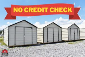 no credit check metal strorage buildings for sale or rent to own in Natchez MS by Blaylock Portable Buildings