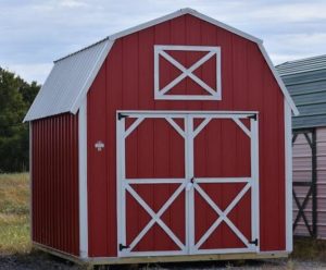 Z-Metal Lofted Barns for sale or rent to own in Natchez MS by Blaylock Portable Buildings