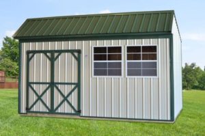 z metal Cottage sheds can be great She Sheds for sale or rent to own in Natchez MS by Blaylock Portable Buildings