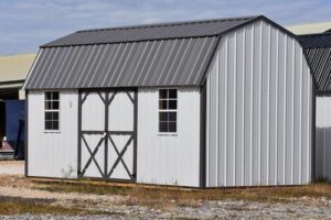 The Z-Metal Side lofted Building for sale or rent to own in Natchez MS by Blaylock Portable Buildings