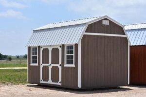 The Urethane Side Lofted Building for sale or rent to own in Natchez MS by Blaylock Portable Buildings